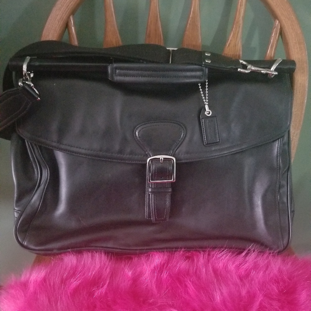 Unisex Authentic Coach Briefcase